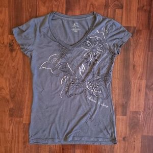 3/$25 Armani Exchange embroidered graphic tee